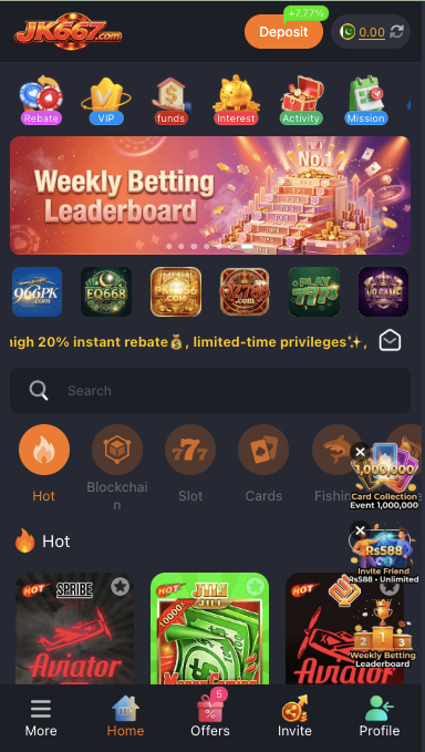 JK667 Game apk home